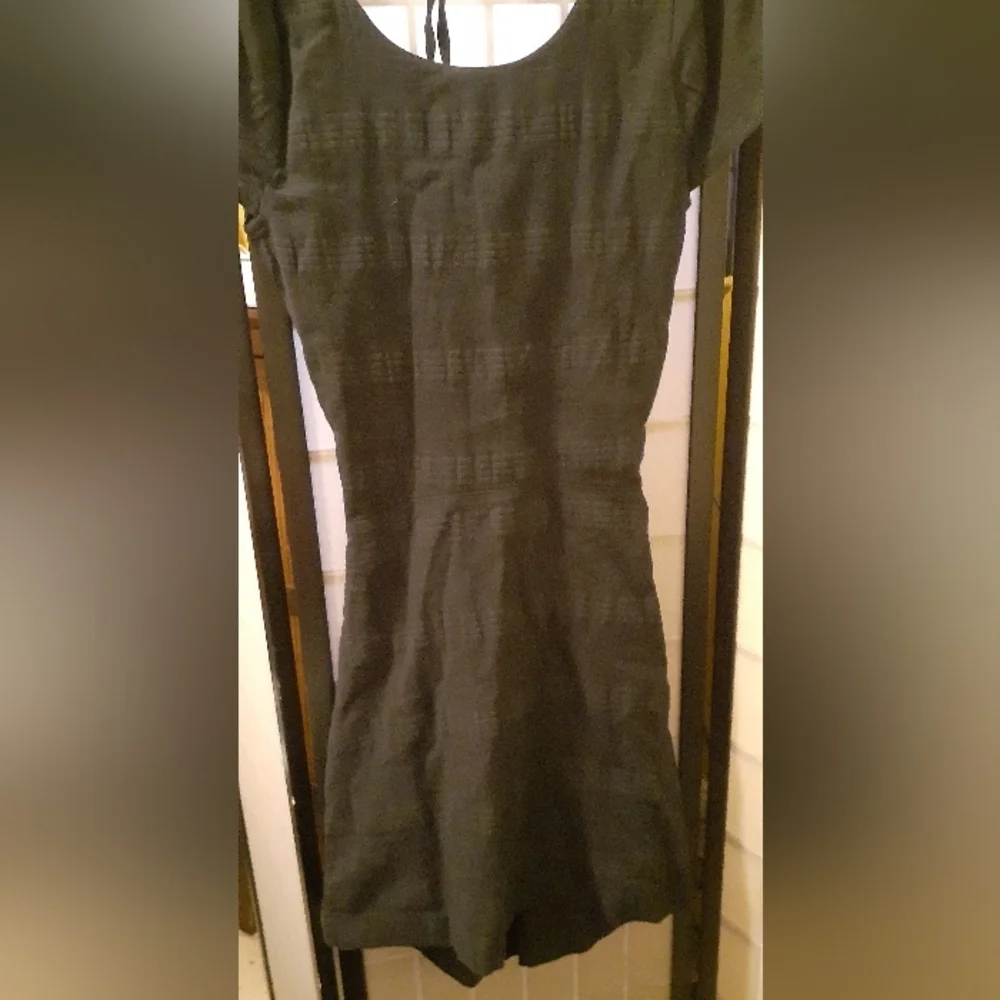 Free People Meika Open Back Double Tie Dress in Black size L - Picture 8 of 13